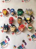 BOYS Super HERO Charms Only Inspired Party Bracelets with one Charm 11pc Set BIRTHDAY Party Favors