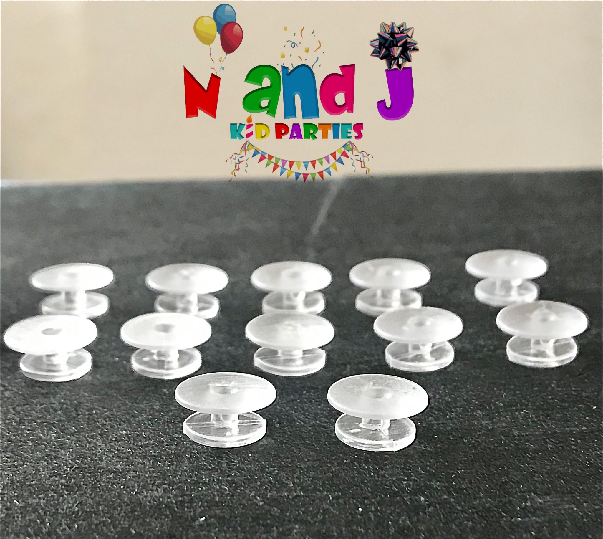 DIY Back Buttons for Croc Shoe Charms or Jibbit Bracelets - Kids Boys Girls  Birthday Party Favors S…